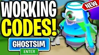 ALL *NEW* WORKING GHOST SIMULATOR CODES JUNE 2021 | GHOST SIMULATOR CODES ROBLOX