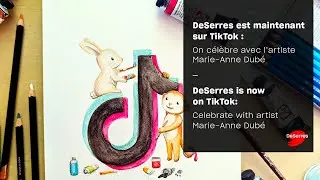 DeSerres is now on TikTok: Celebrate with artist Marie-Anne Dubé