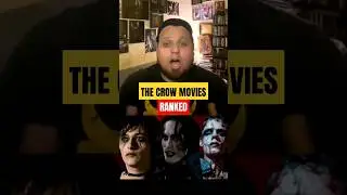 ALL 5 THE CROW MOVIES RANKED #thecrow #thecrow2024 #billskarsgard #ranking #rankings #shorts