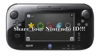 Wii U Nintendo ID Exchange Sharing!!!