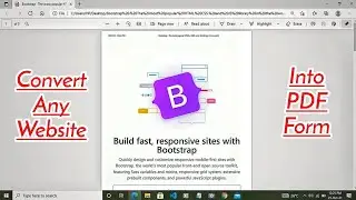 Convert Any Website Into PDF | JavaScript Trick | Cool Programming Projects