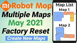 Mi Robot Vacuum Mop P Multiple Floors Multi Map | Mi Robot Mop Multi Floors Multiple maps | Reset