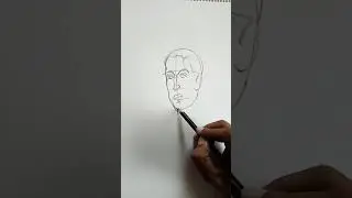 How to draw human face