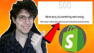 How To Fix Shopify 500 Error