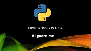 Python Commenting | How to comment in Python Programming