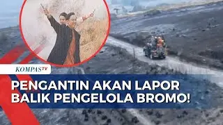 Pengantin Foto Prewedding dengan 'Flare' di Gunung Bromo akan Lapor Balik Pengelola!