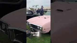 1968 Pontiac Firebird 400! This Firebird was spotted at the 2024 Arizona Concours d'Elegance!