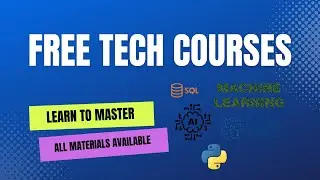 Don't Miss Out on Free Tech Courses Materials – Get Started Today!