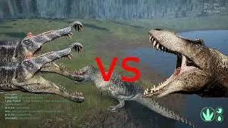 The Isle Legacy ❗ DON'T MAKE REX ANGRY ❗ Solo Rex vs Giga Trio