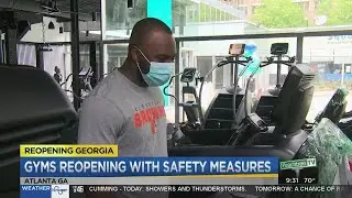 Gyms reopen with safety in mind