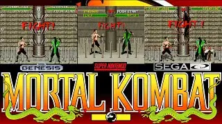 Mortal Kombat Sega CD vs Genesis vs SNES