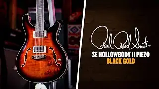 Peach Picks | SE Hollowbody II Piezo - Black Gold