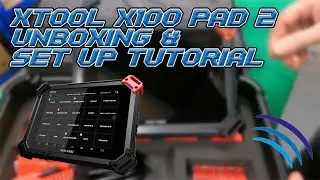 XTool X100 PAD 2 Unboxing and Set up Tutorial | Autowave