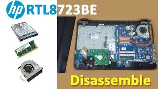 hp laptop rtl8723be disassembly