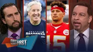 Pete Carroll out as Seahawks HC, Chiefs expect ‘fired up’ Tyreek Hill | NFL | FIRST THINGS FIRST