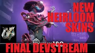 [WARFRAME] NEW HEIRLOOM SKINS? Jade Shadows Devstream Announcement | Dante Unbound