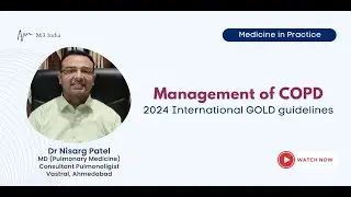 MIP: COPD Management as Per Latest GOLD Guideline: Dr Nisarg Patel#medicalonlineindia #medicaldoctor