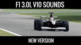 Automobilista - F1 3.0L V10 engine sounds made with FL Studio (new version)