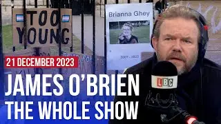 Why name Brianna Gheys killers? | James OBrien - The Whole Show