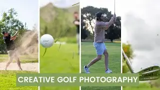 Creative Golf Photography | Photographer Tries To Play Golf and Shoot Photos At The Same Time