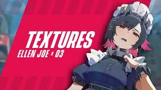 🔴 UVs + Texturing Shork Lady | Ellen Joe [ZZZ]