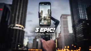 3 CINEMATIC GIMBAL MOVES with your iPhone! 