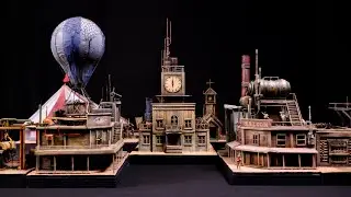 Making a Miniature Wild Western Town