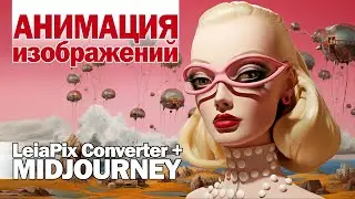 Midjourney + LeyaPix = Барби Лэнд, который вы еще не видели! Анимация изображений бесплатно!