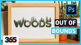 🌲 Out of Bounds | Photoshop CC Tutorial 