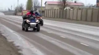CFmoto X8 powerby SKL vs. X8 stock first RUN