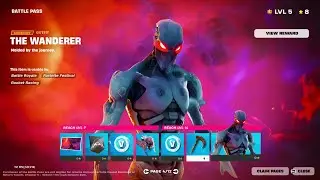 Fortnite Chapter 5 Season 3 Battle Pass Showcase (All Tiers)