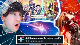 🥲 ASÍ es LA MEJOR ACTUALIZACION de la HISTORIA en GENSHIN IMPACT | 5.0 REACCION