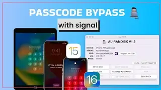 Passcode Bypass with signal, iphone unavailable untethered, iOS 16 bypass