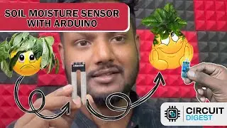 How to use Soil moisture Sensor with Arduino