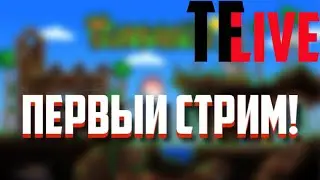 Первый стрим на канале TeraFlops | Terraria фоном