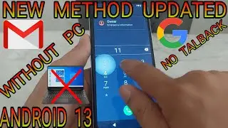 New Method Xiaomi Android 13 without pc / Xiaomi a2 Frp Bypass Google Account Android 13