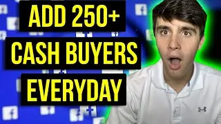 The Ultimate Facebook Cash Buyers Hack (200+ a Day!)