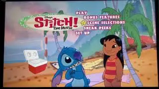 Stitch! The Movie 2003 DVD Menu Walkthrough