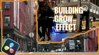 Animating a Building Grow transition like BenTK and Sam Kolder/ Davinci Resolve Fusion Tutorial