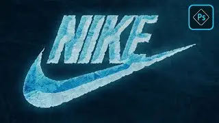 ICE Text Effect In Photoshop - Create Frozen in Photoshop - Photoshop Tutorials