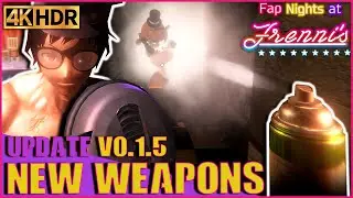 New Update V0.1.5 | New Weapons | New Skins | Fap Nights At Frenni's Night Club Gameplay 4K