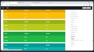 25. Table | Semantic UI