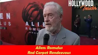 Full Rendezvous at the Premiere   'Alien Romulus' Reactions of the Cast and Crew Ridley Scott