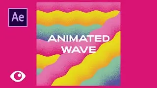 Easy & Quick Animated Wave - Adobe After Effects Tutorial