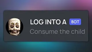 [READ DESCRIPTION] How to log into a Discord Bot Account