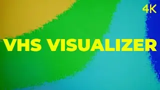 VHS Visualizer [Gradient Goodness] VHS Visuals & Lo-Fi Beats (1 Hour Looping) 4K