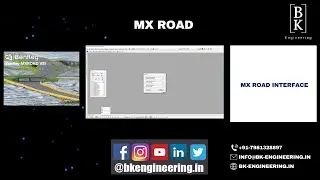 Road Interface using MX ROAD | MX Road Tutorial | Bk engineering