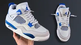 HOW TO LOOSE LACE JORDAN 4s | NIKE AIR JORDAN 4 LACING