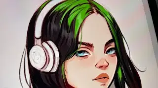 Billie Eilish quick WIP