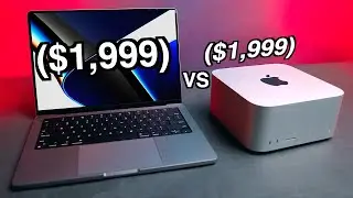 Mac Studio vs 14 MacBook Pro - Which Performs Best for $2,000?